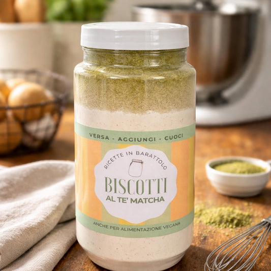 Preparato per Biscotti al Tè Matcha