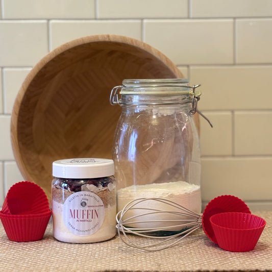 Preparato per 12 Muffin ai Mirtilli - SENZA GLUTINE -